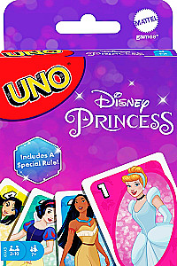 Board Card Game - UNO. Disney Princesses
