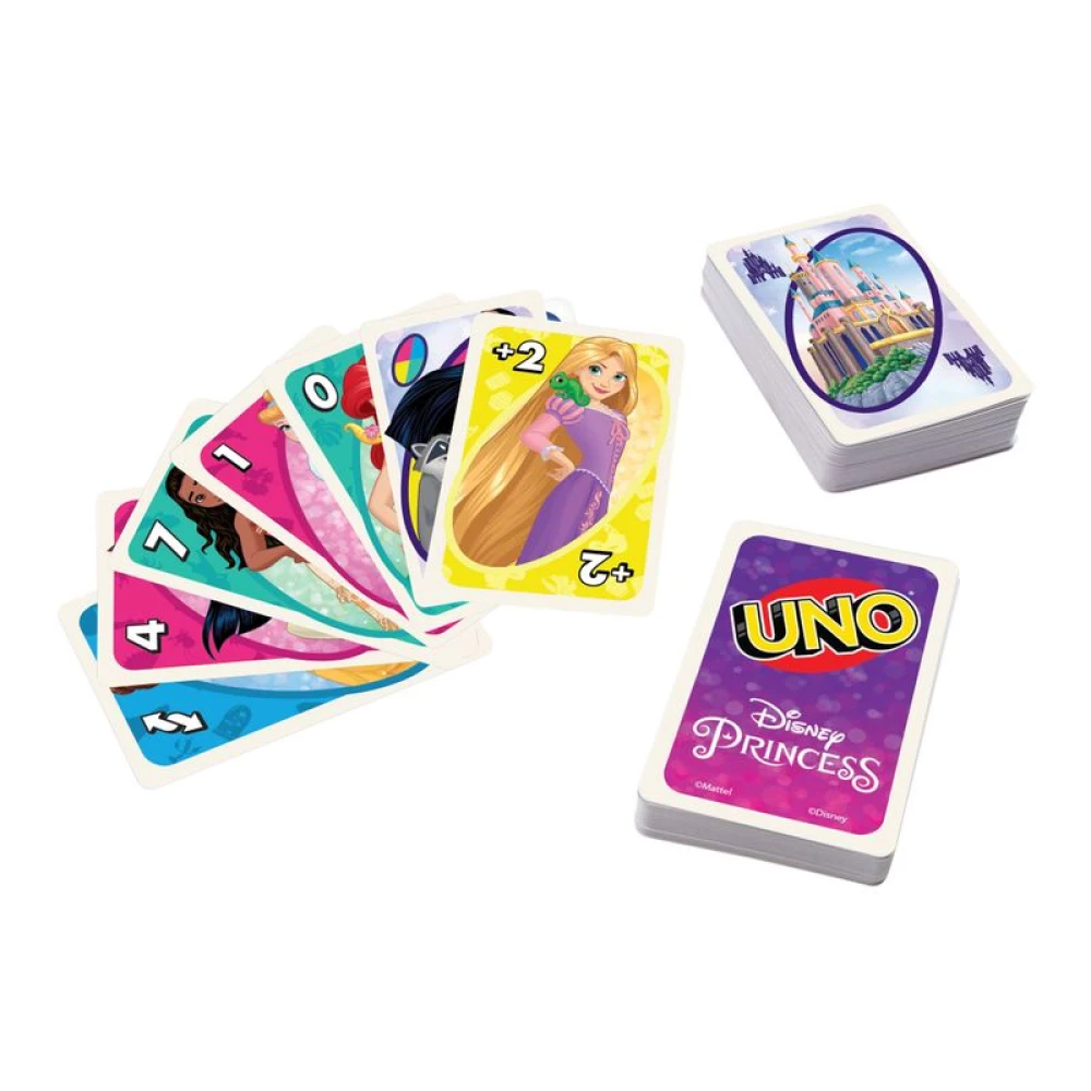 Board Card Game - UNO. Disney Princesses