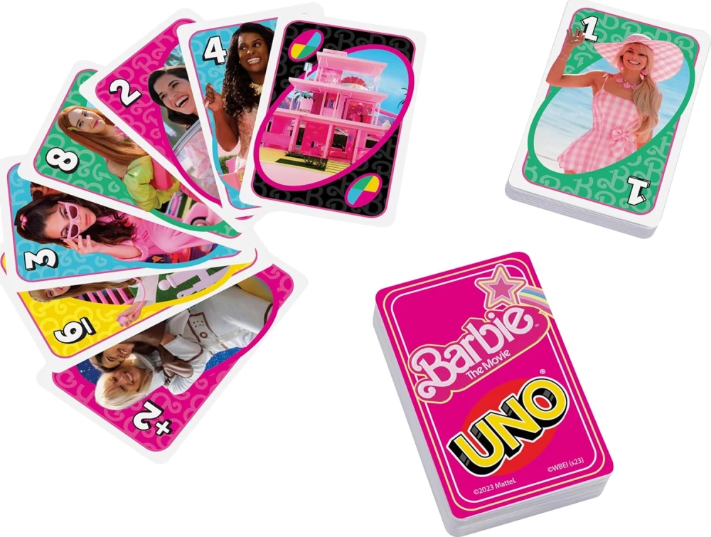 Tabletop Card Game - UNO. Barbie