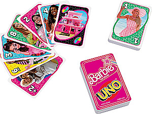 Tabletop Card Game - UNO. Barbie