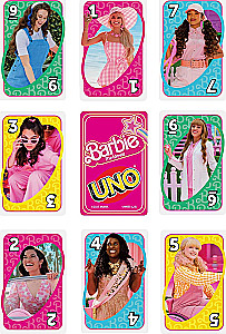 Tabletop Card Game - UNO. Barbie