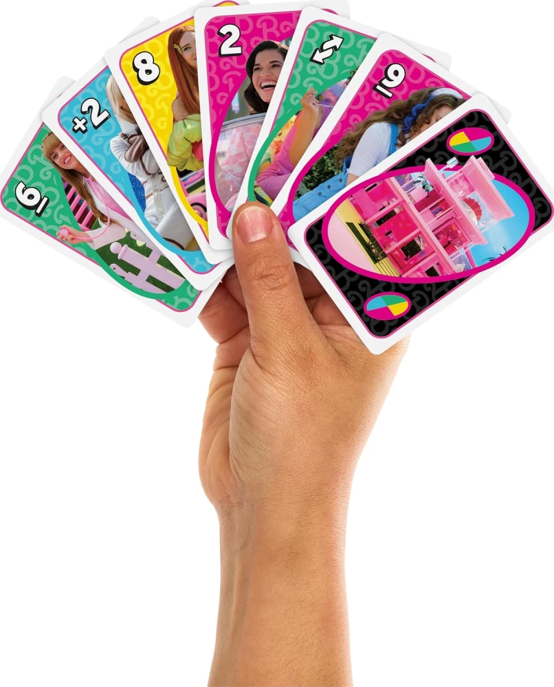 Tabletop Card Game - UNO. Barbie