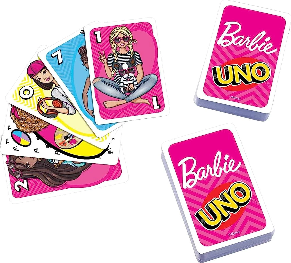Tabletop Card Game - UNO. Barbie
