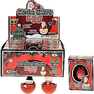 Growing Egg - Santa Claus/snowman, 6 cm, mix