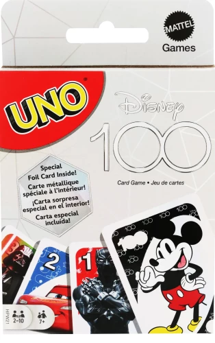 Настольная карточная игра - UNO Disney (100 карт)