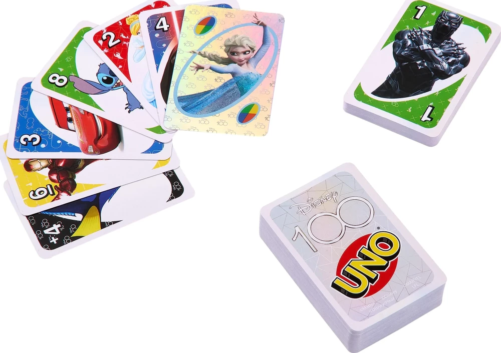 Board Card Game - UNO Disney (100 cards)