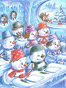 The Smallest Snowman. School Stories