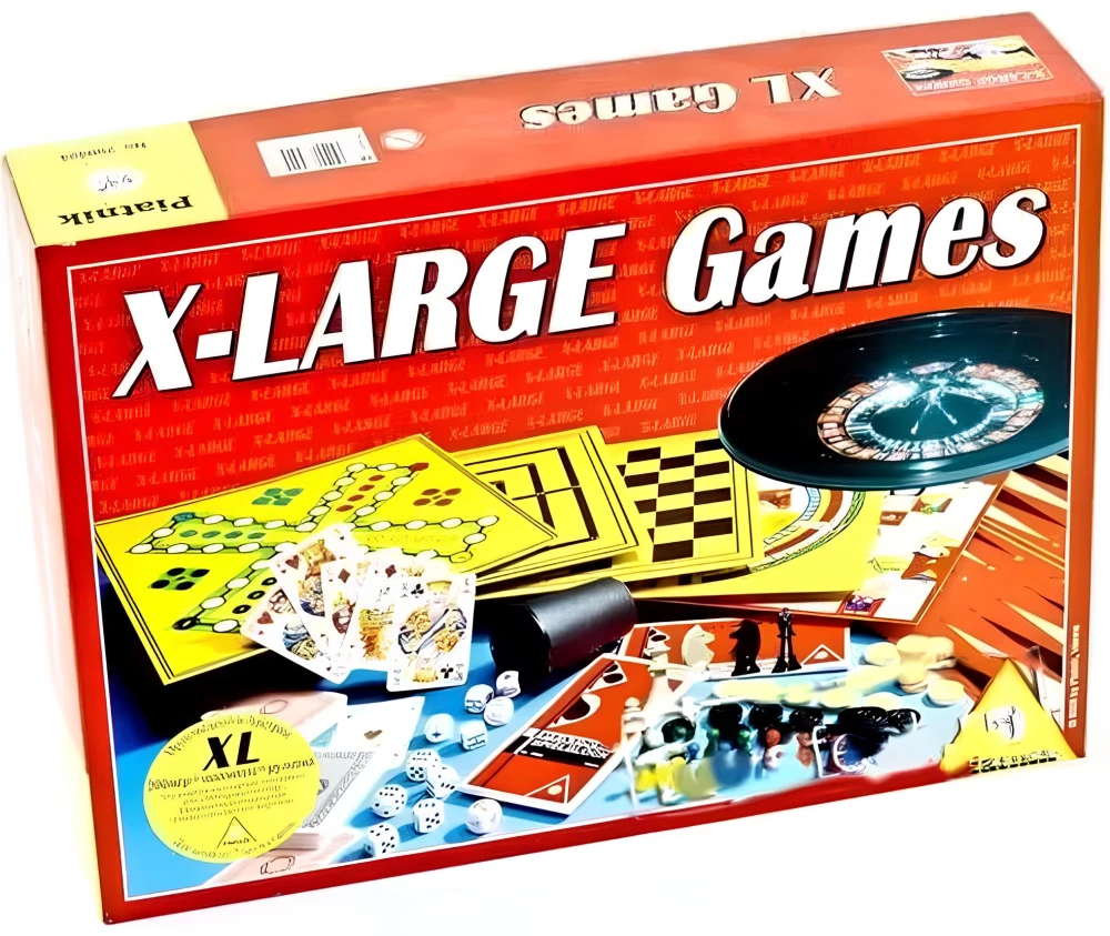 Set of 200 Board Games X-Large Games + Chess and Roulette