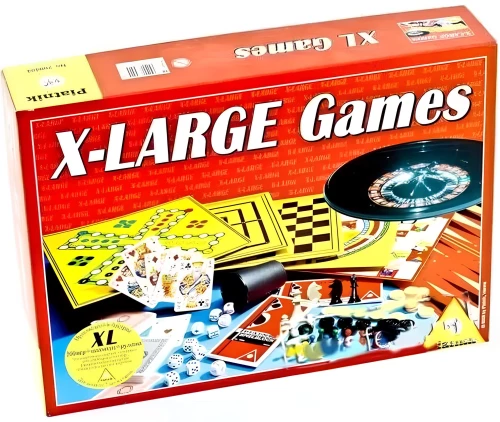 Набор из 200 настольных игр X-Large Games + шахматы и рулетка