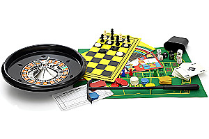 Set of 200 Board Games X-Large Games + Chess and Roulette