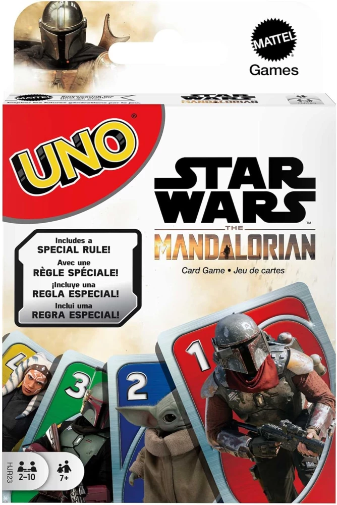 Tabletop Card Game - UNO. Star Wars. The Mandalorian