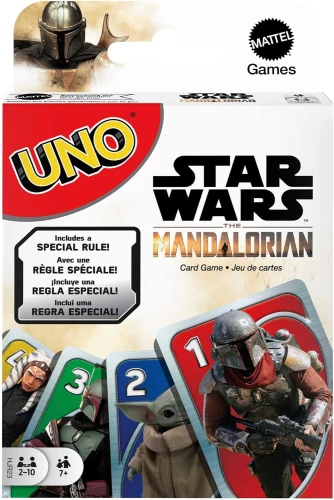 Tabletop Card Game - UNO. Star Wars. The Mandalorian