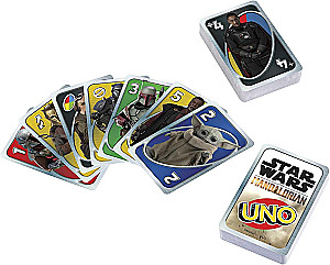 Tabletop Card Game - UNO. Star Wars. The Mandalorian