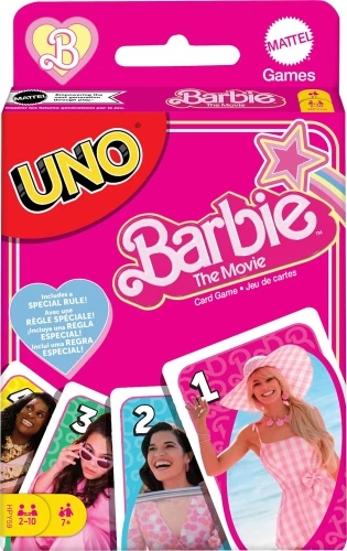 Настольная карточная игра - UNO. Барби