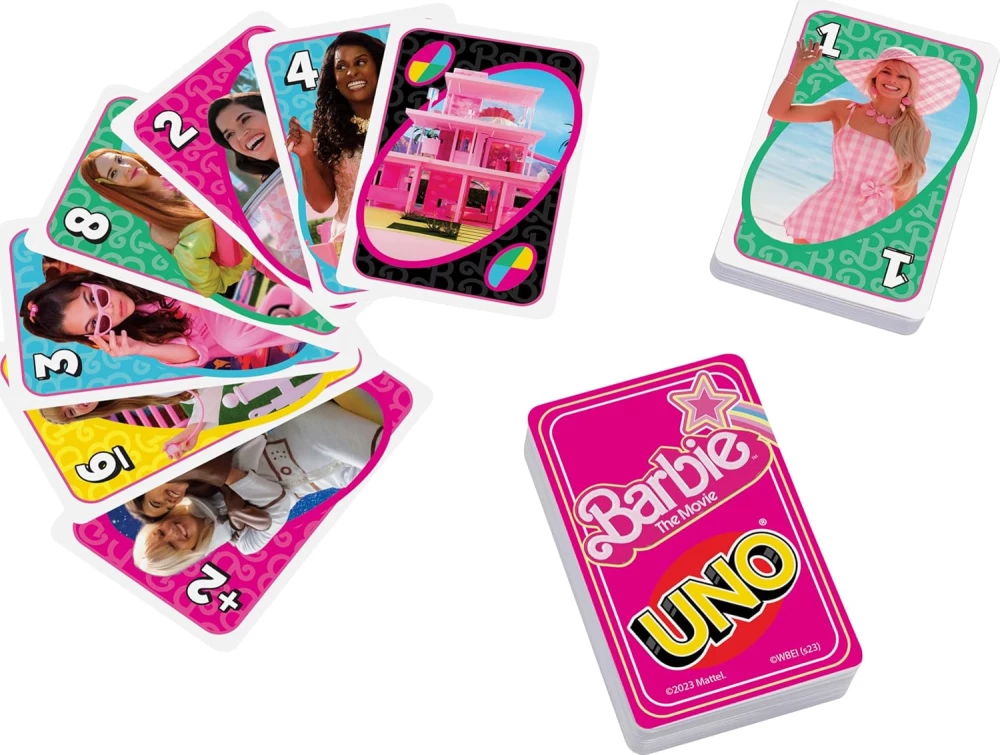 Board Card Game - UNO. Barbie