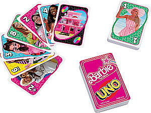 Board Card Game - UNO. Barbie