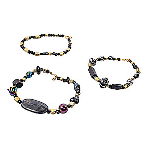 Bracelets DIY Bijou (Black and White)