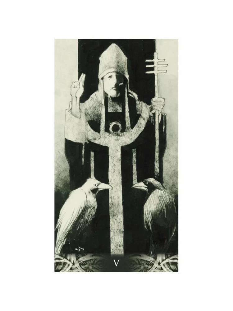 Raven Death Tarot (78 cards)