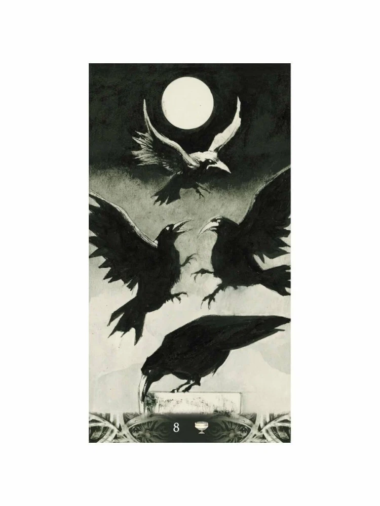 Raven Death Tarot (78 cards)