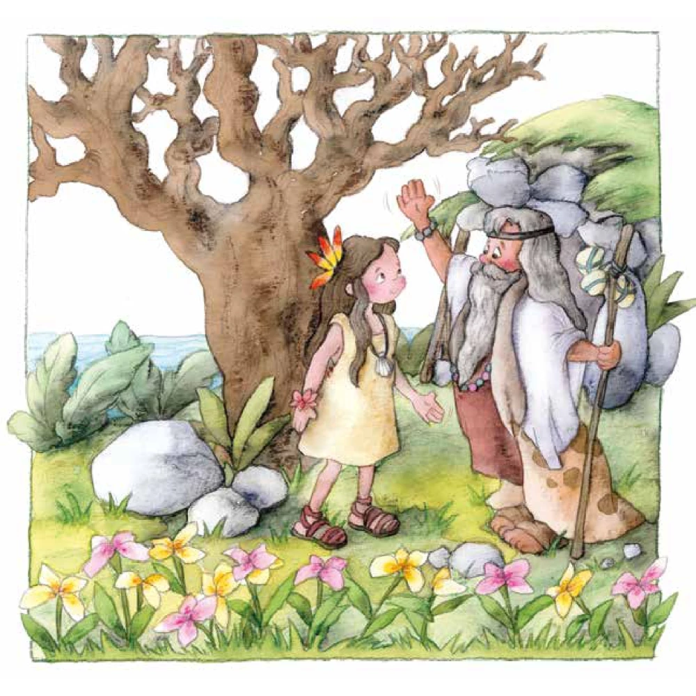 Gara, ūdens princese un Honai, uguns princis