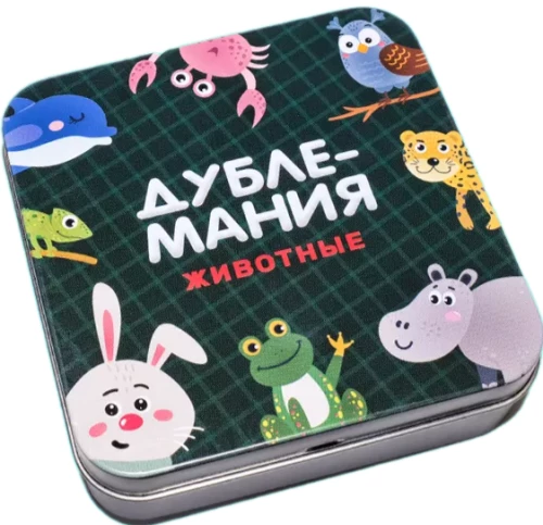 Kids' Entertaining Game - Dublemania. Animals