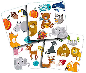 Kids' Entertaining Game - Dublemania. Animals
