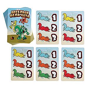 Speed Board Game - Happy Squirrels