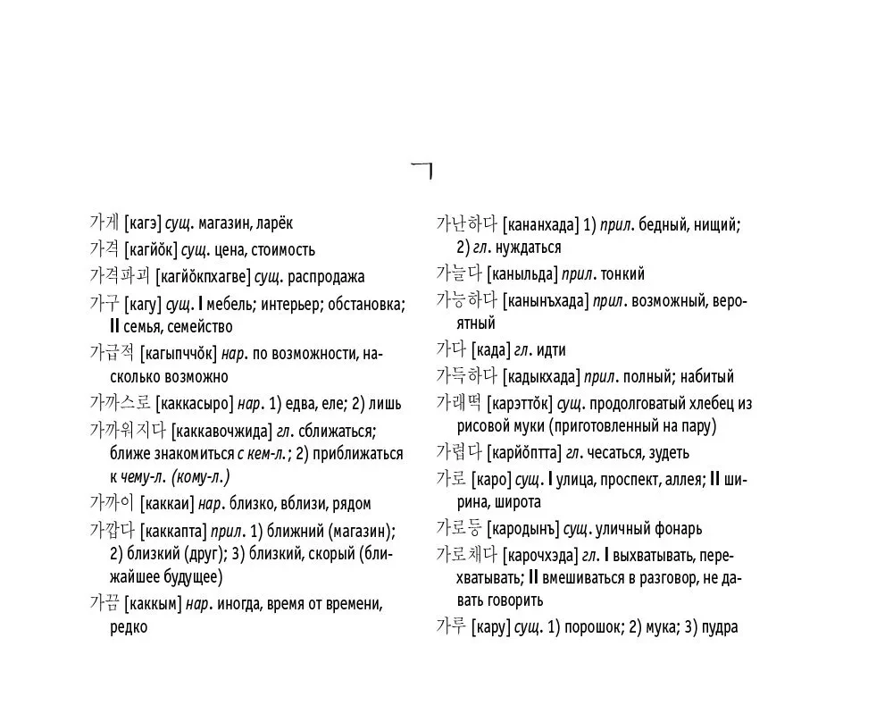 Korean-Russian. Russian-Korean Dictionary