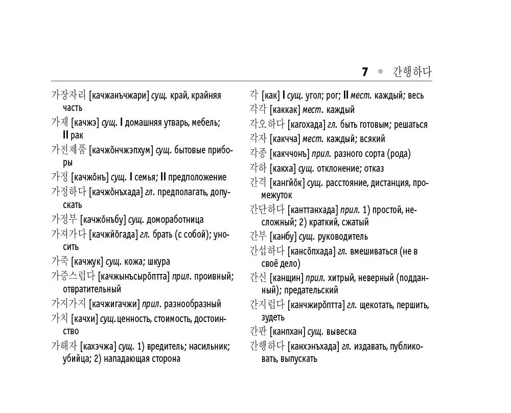 Korean-Russian. Russian-Korean Dictionary