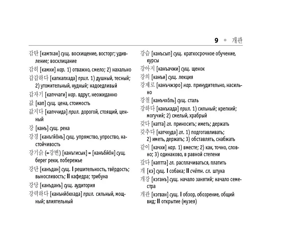 Korean-Russian. Russian-Korean Dictionary