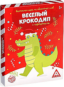Настольная карточная игра на объяснение слов - Веселый крокодил с картинками