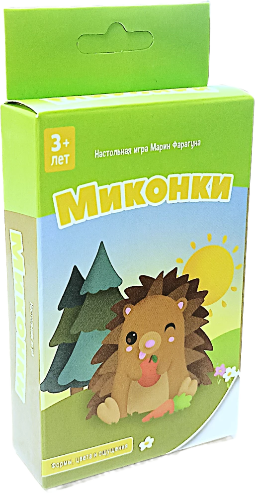 Developmental tabletop card game - Mikons
