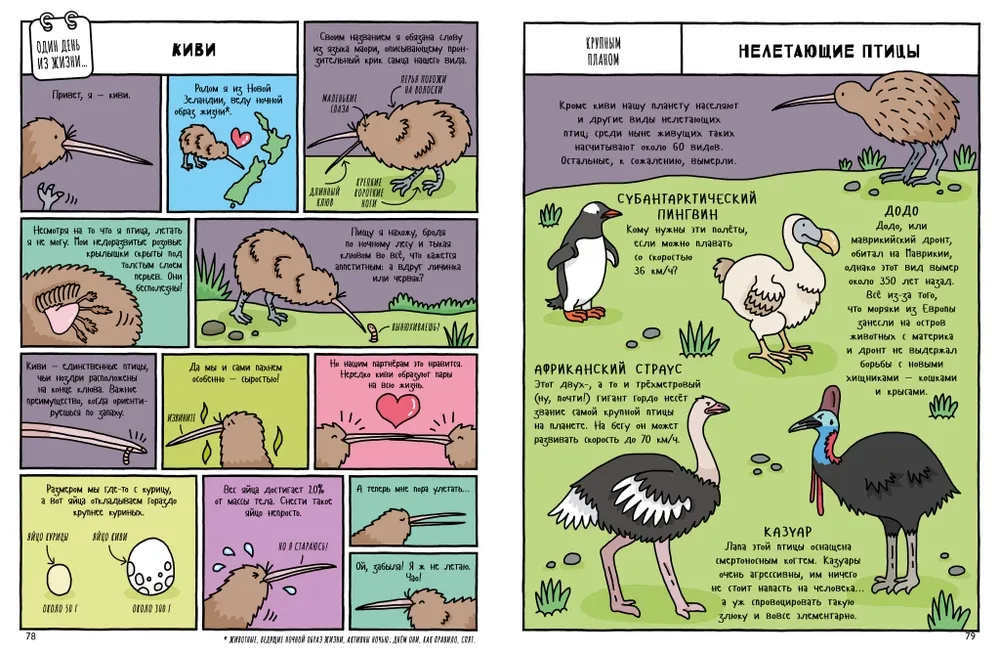 Natural History in Comics