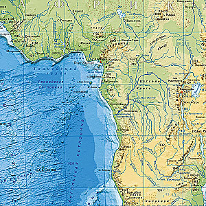 Physical Map of the World