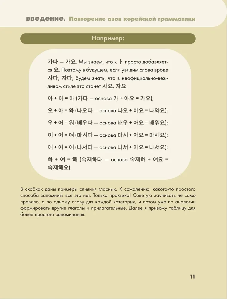 Self-tutor of the Korean language. We speak and write modernly, correctly, naturally