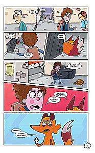 The Adventures of Petya and the Wolf. Comic. The Case of the Lost Memory