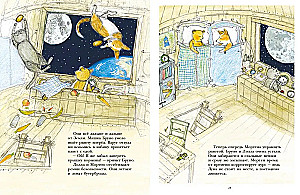 Bear Bruno Flies to the Moon