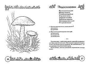 Стихи и речевые упражнения по теме Грибы. Развитие логического мышления и речи у детей