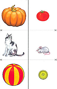 Cut-out distribution material for forming elementary mathematical representations in preschoolers aged 4-5 years