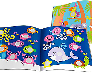 Sticker Book Set - Funny Circles (4 books)