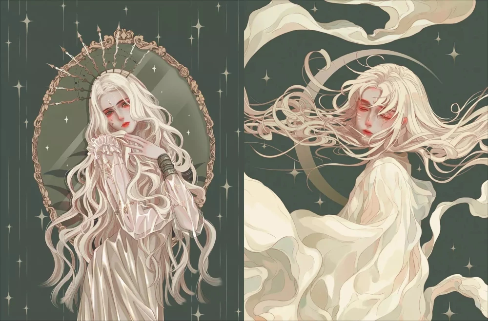 Immortality. Collection of Illustrations by Jun Lin