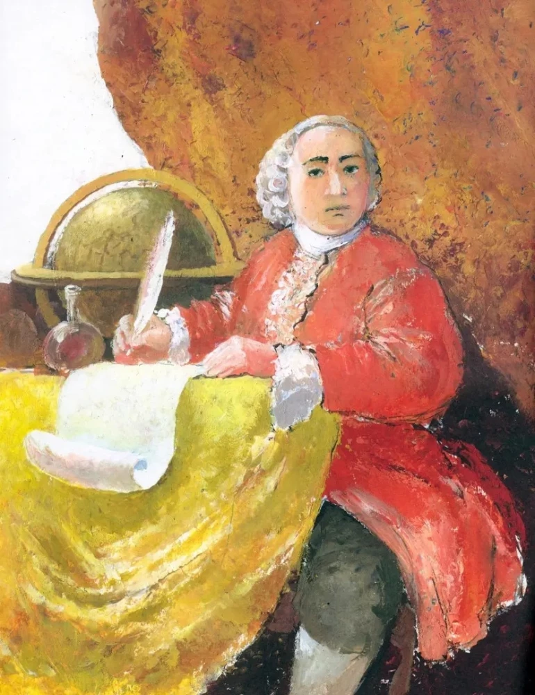 Lomonosov. Fisherman-Academician