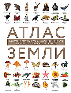 Atlas of the Earth. Animals, plants, fungi, bacteria, minerals and other treasures of our planet