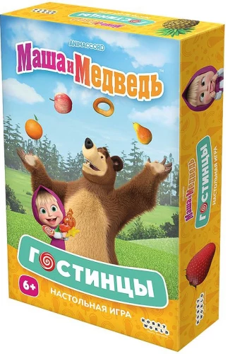 Board Game - Masha and the Bear. Treats