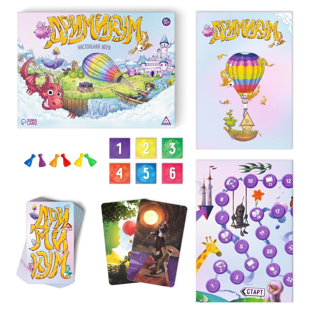 Tabletop game of associations and imagination - Dreamikum