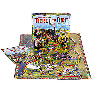 Gra planszowa - Ticket to Ride. Holandia (dodatek)
