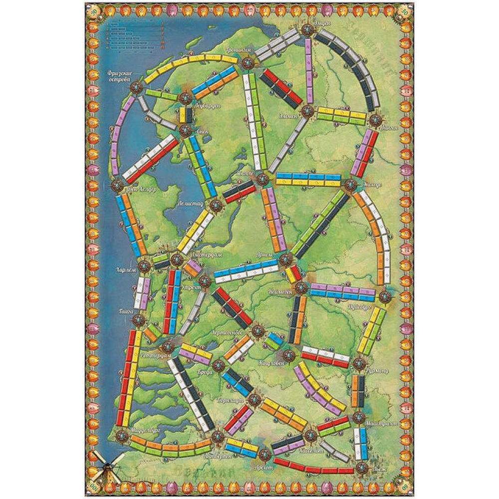 Gra planszowa - Ticket to Ride. Holandia (dodatek)