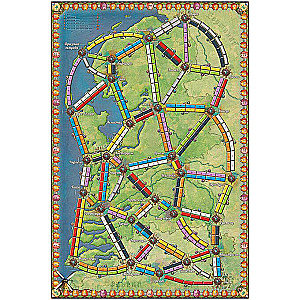 Gra planszowa - Ticket to Ride. Holandia (dodatek)