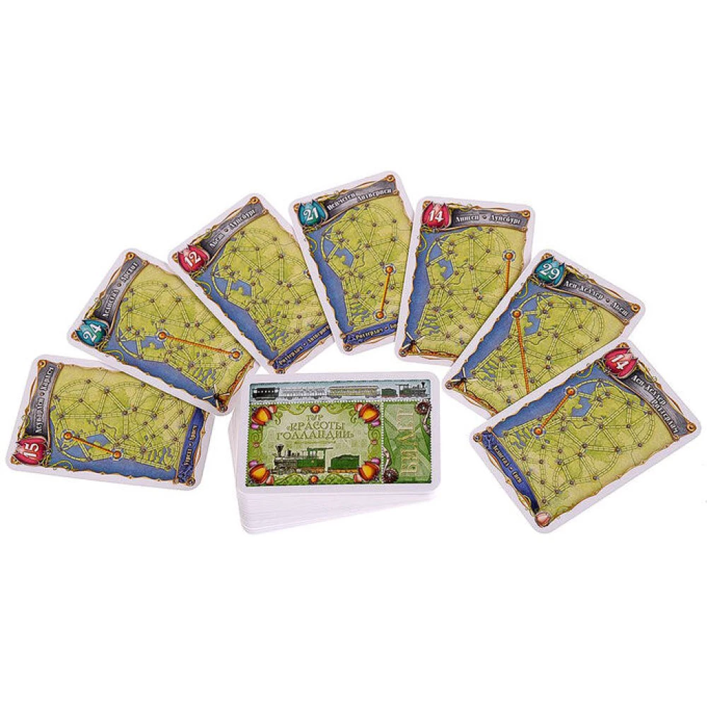 Gra planszowa - Ticket to Ride. Holandia (dodatek)