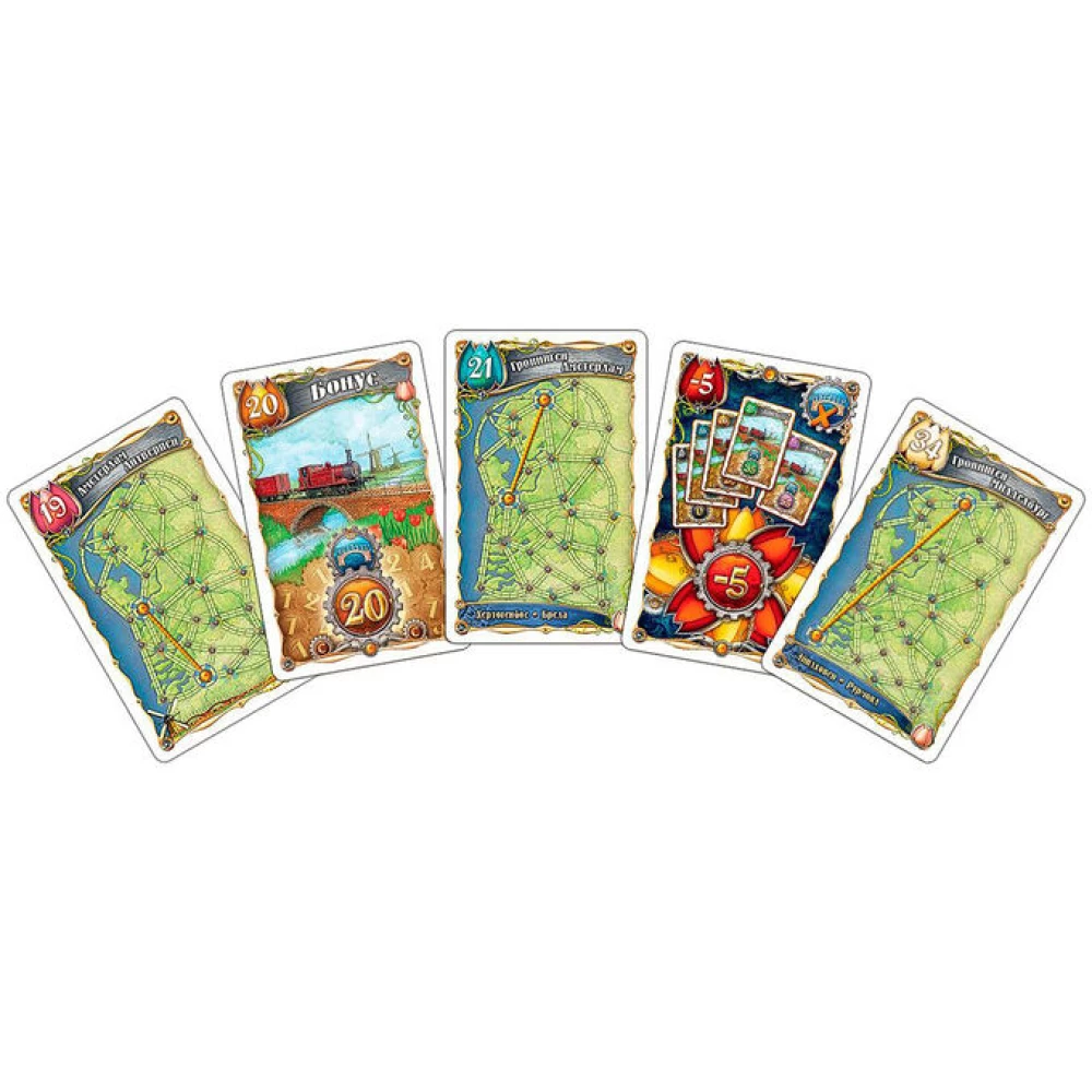 Gra planszowa - Ticket to Ride. Holandia (dodatek)